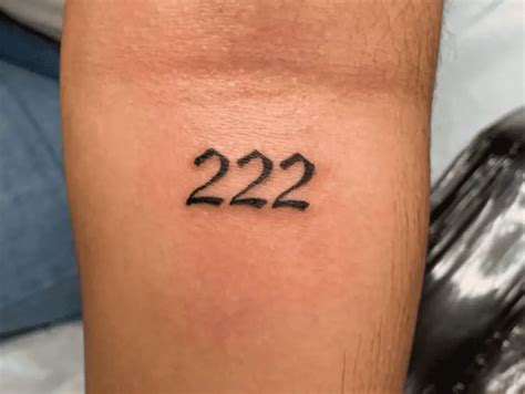 222 tattoo|222 Tattoo Meaning